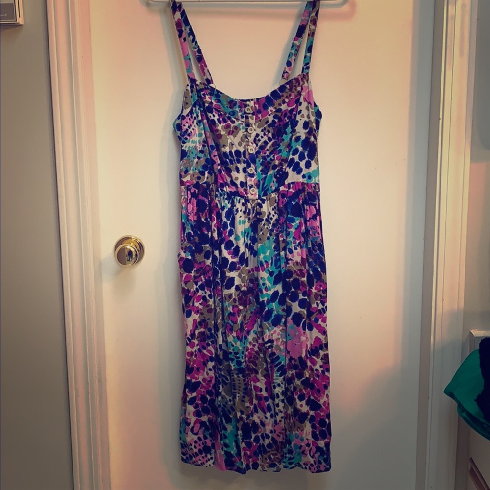 Colourful dress